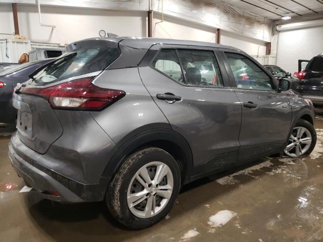 3N1CP5BV0PL528569 - 2023 NISSAN KICKS S GRAY photo 3