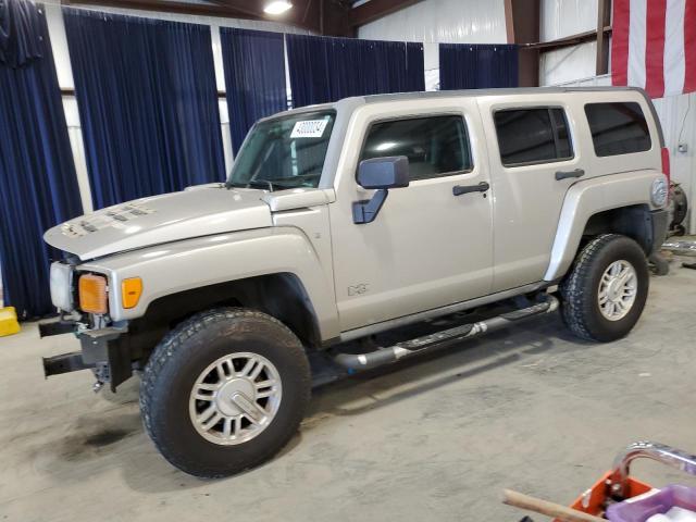 5GTDN13E378175069 - 2007 HUMMER H3 GRAY photo 1