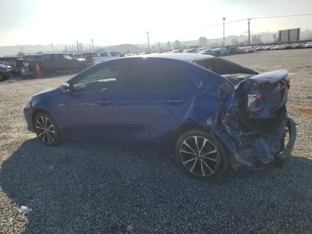 5YFBURHE2HP688117 - 2017 TOYOTA COROLLA L BLUE photo 2