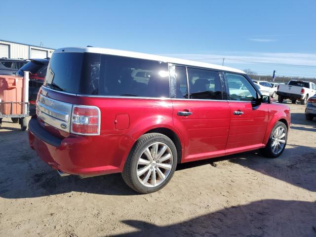 2FMGK5D84GBA17636 - 2016 FORD FLEX LIMITED RED photo 3