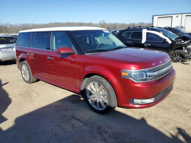 2FMGK5D84GBA17636 - 2016 FORD FLEX LIMITED RED photo 4