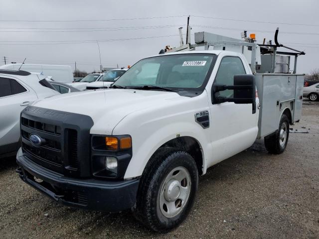 1FDSF30578EC23277 - 2008 FORD F350 SRW SUPER DUTY WHITE photo 1