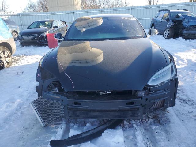 5YJSA1E2XMF426825 - 2021 TESLA MODEL S BLACK photo 5