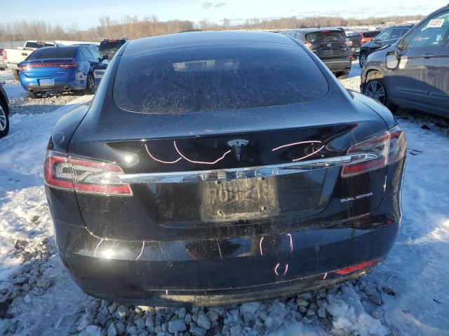 5YJSA1E2XMF426825 - 2021 TESLA MODEL S BLACK photo 6