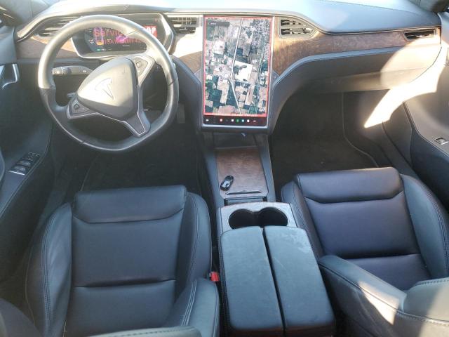 5YJSA1E2XMF426825 - 2021 TESLA MODEL S BLACK photo 8