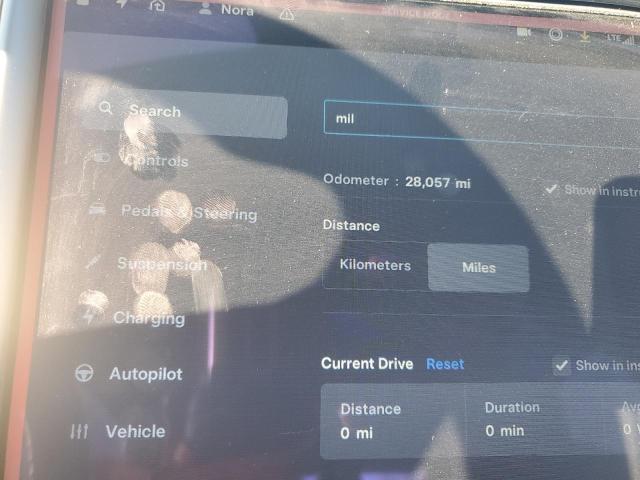 5YJSA1E2XMF426825 - 2021 TESLA MODEL S BLACK photo 9