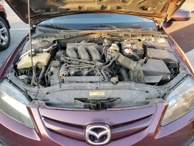 1YVHP80D865M20661 - 2006 MAZDA 6 S MAROON photo 11