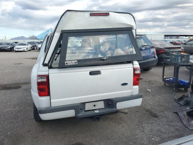 1FTYR10U04PA70273 - 2004 FORD RANGER WHITE photo 6