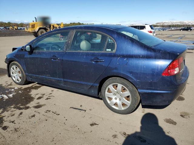 1HGFA16548L047477 - 2008 HONDA CIVIC LX BLUE photo 2