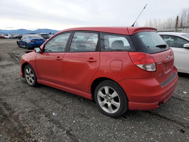2T1KR32E64C168701 - 2004 TOYOTA COROLLA MA XR RED photo 2