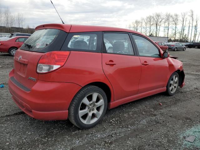 2T1KR32E64C168701 - 2004 TOYOTA COROLLA MA XR RED photo 3