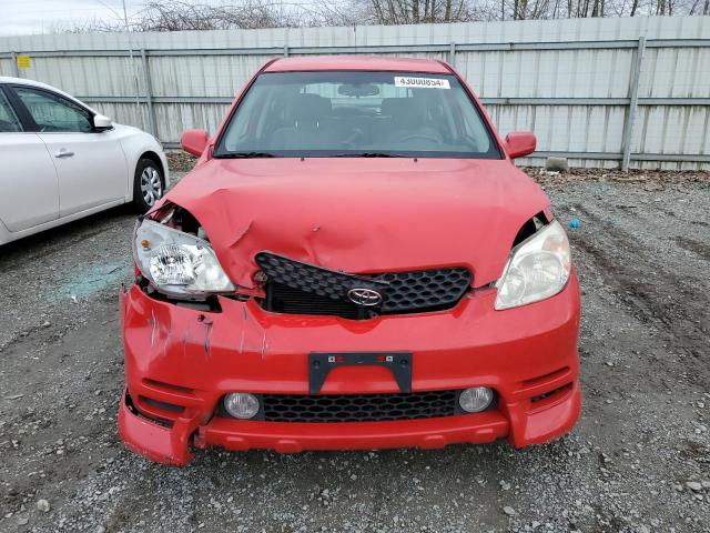 2T1KR32E64C168701 - 2004 TOYOTA COROLLA MA XR RED photo 5
