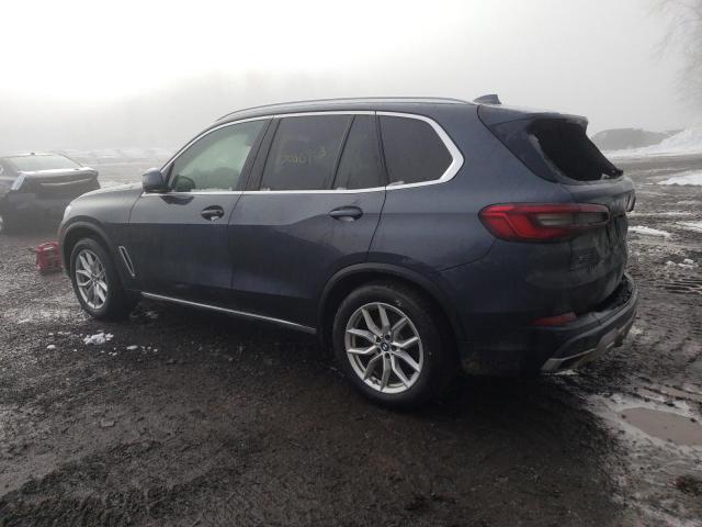 5UXCR6C59KLL23749 - 2019 BMW X5 XDRIVE40I Синій фото 2