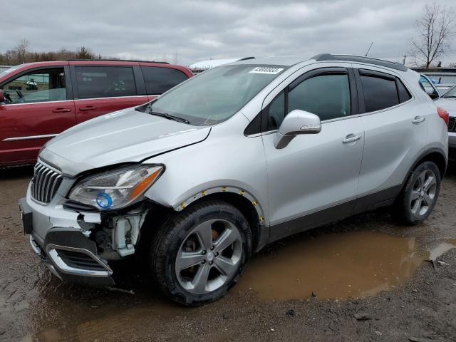 KL4CJASB3EB620524 - 2014 BUICK ENCORE SILVER photo 1