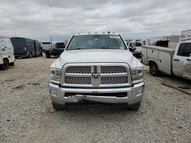 3C63RRML2FG509143 - 2015 RAM 3500 LARAMIE WHITE photo 5