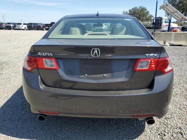 JH4CU2F68AC016342 - 2010 ACURA TSX CHARCOAL photo 6