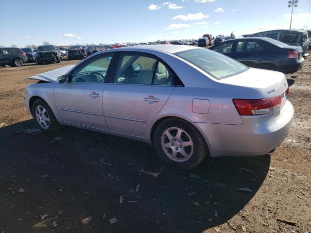 5NPEU46FX6H015730 - 2006 HYUNDAI SONATA GLS SILVER photo 2