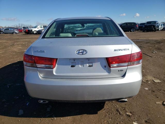 5NPEU46FX6H015730 - 2006 HYUNDAI SONATA GLS SILVER photo 6