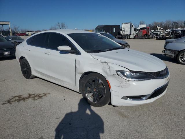 1C3CCCAB2FN537085 - 2015 CHRYSLER 200 LIMITED WHITE photo 4