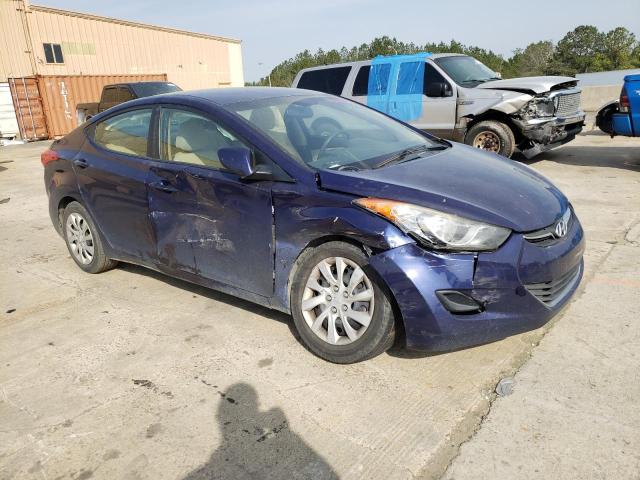 5NPDH4AE5DH172738 - 2013 HYUNDAI ELANTRA GLS BLUE photo 4