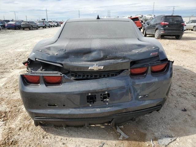 2G1FT1EWXB9120300 - 2011 CHEVROLET CAMARO 2SS GRAY photo 6