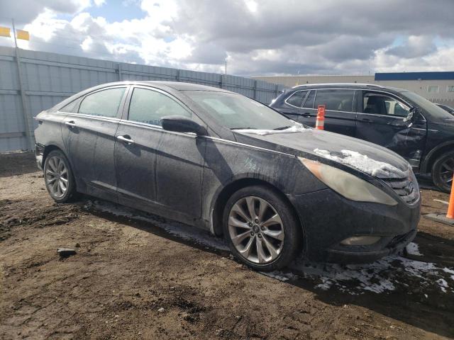 5NPEC4AC0DH774335 - 2013 HYUNDAI SONATA SE BLACK photo 4