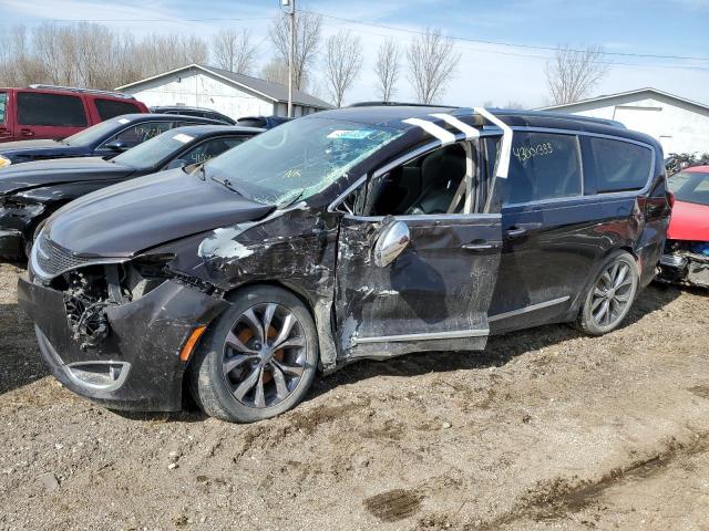 2C4RC1GGXJR351514 - 2018 CHRYSLER PACIFICA LIMITED GRAY photo 1