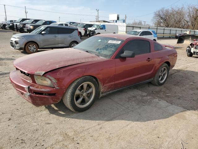 1ZVFT80N155144451 - 2005 FORD MUSTANG RED photo 1