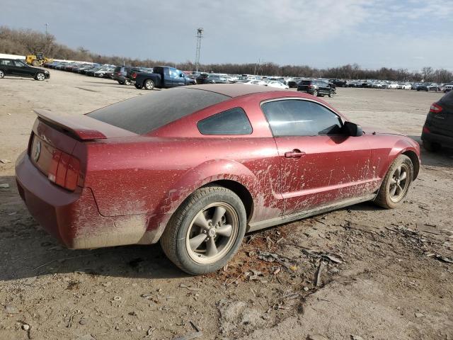 1ZVFT80N155144451 - 2005 FORD MUSTANG RED photo 3