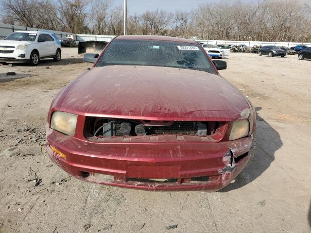 1ZVFT80N155144451 - 2005 FORD MUSTANG RED photo 5