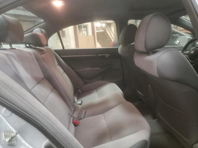 2HGFA16877H004239 - 2007 HONDA CIVIC EX ვერცხლისფერი ფოტო 10