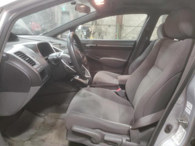 2HGFA16877H004239 - 2007 HONDA CIVIC EX ვერცხლისფერი ფოტო 7