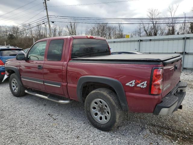 1GCEK19T06Z175095 - 2006 CHEVROLET SILVERADO K1500 MAROON photo 2