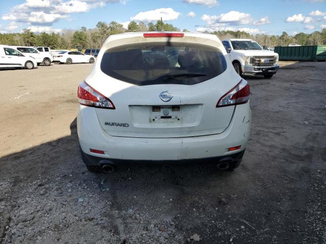 JN8AZ1MU4DW212341 - 2013 NISSAN MURANO S WHITE photo 6