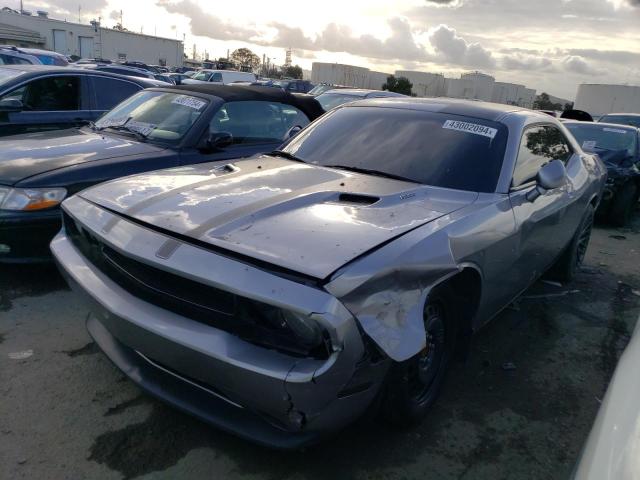 2C3CDYBT2DH741604 - 2013 DODGE CHALLENGER R/T SILVER photo 1