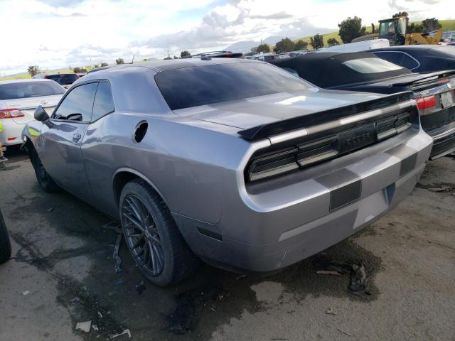 2C3CDYBT2DH741604 - 2013 DODGE CHALLENGER R/T SILVER photo 2