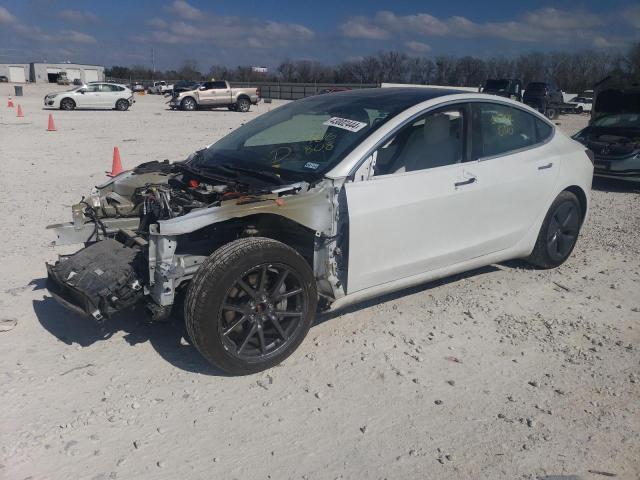 5YJ3E1EB1KF406808 - 2019 TESLA MODEL 3 WHITE photo 1