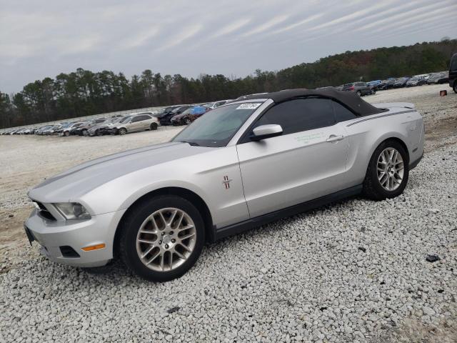 1ZVBP8EM0C5216806 - 2012 FORD MUSTANG SILVER photo 1