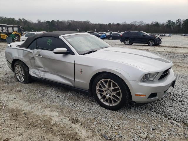 1ZVBP8EM0C5216806 - 2012 FORD MUSTANG SILVER photo 4