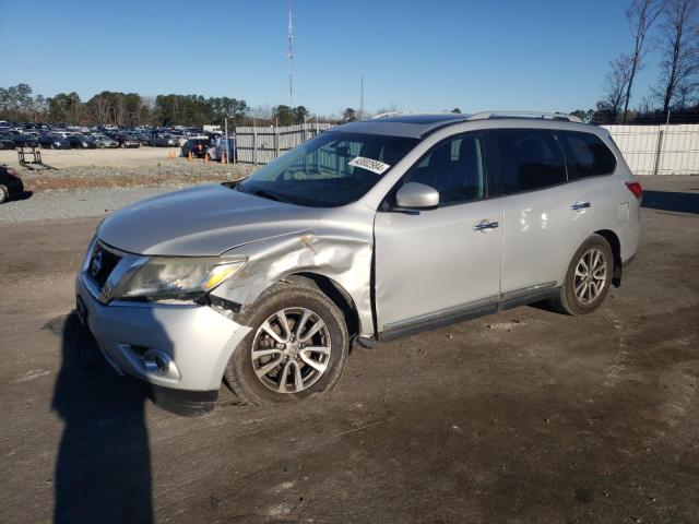 5N1AR2MN0DC610105 - 2013 NISSAN PATHFINDER S SILVER photo 1