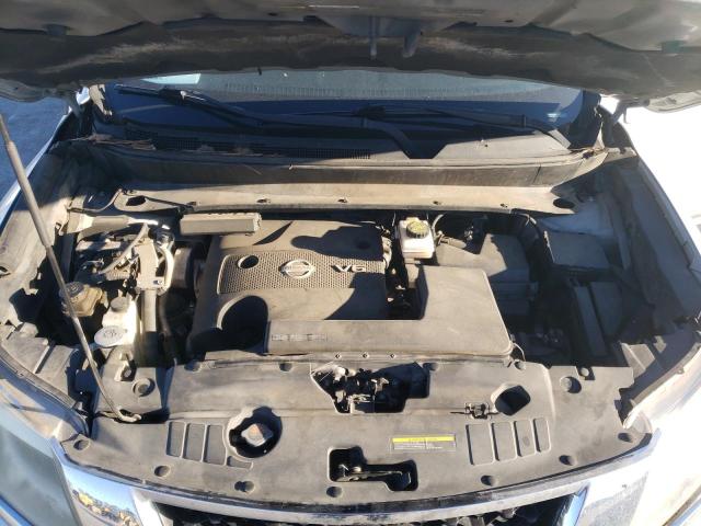 5N1AR2MN0DC610105 - 2013 NISSAN PATHFINDER S SILVER photo 11