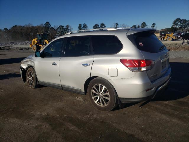 5N1AR2MN0DC610105 - 2013 NISSAN PATHFINDER S SILVER photo 2