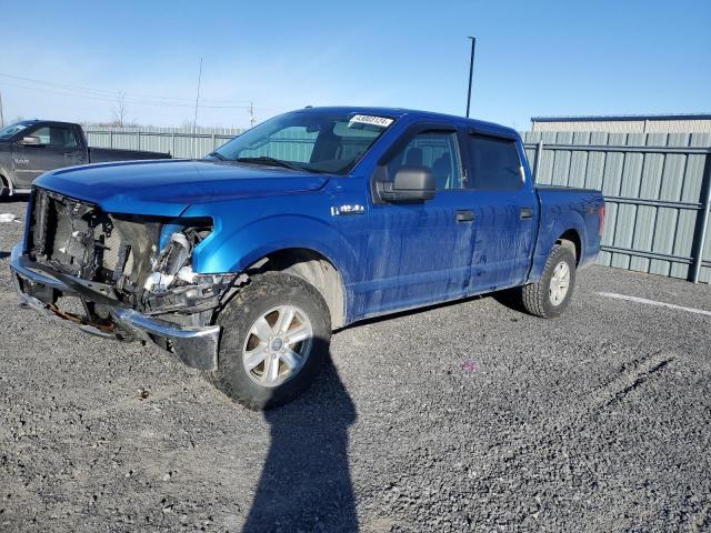 1FTEW1E85GKE88000 - 2016 FORD F150 SUPERCREW BLUE photo 1