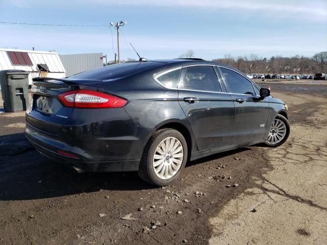 3FA6P0SU3DR365662 - 2013 FORD FUSION TITANIUM PHEV BLACK photo 3