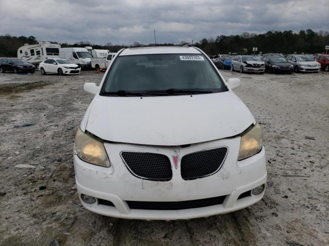 5Y2SL65836Z400673 - 2006 PONTIAC VIBE WHITE photo 5