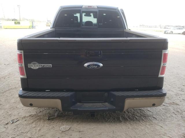 1FTFW1CT3DKE96295 - 2013 FORD F150 SUPERCREW BLACK photo 6