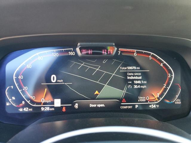 5UXCX4C53KLS35788 - 2019 BMW X7 XDRIVE50I BLACK photo 9