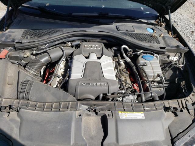 WAUHGAFC3CN064589 - 2012 AUDI A6 PRESTIGE შავი ფოტო 11