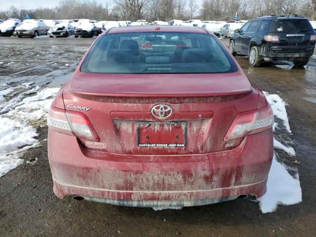 4T1BF3EK4AU059349 - 2010 TOYOTA CAMRY BASE RED photo 6