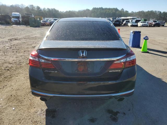 1HGCR2F57HA085654 - 2017 HONDA ACCORD SPORT BLACK photo 6